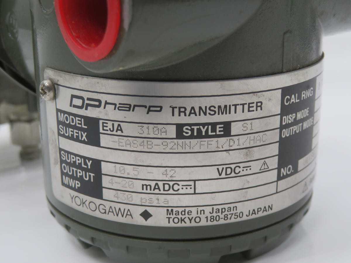 Yokogawa EAS4B-92NN/FF1/D1 Transmitter T241931 - FLOW TRANSMITTER