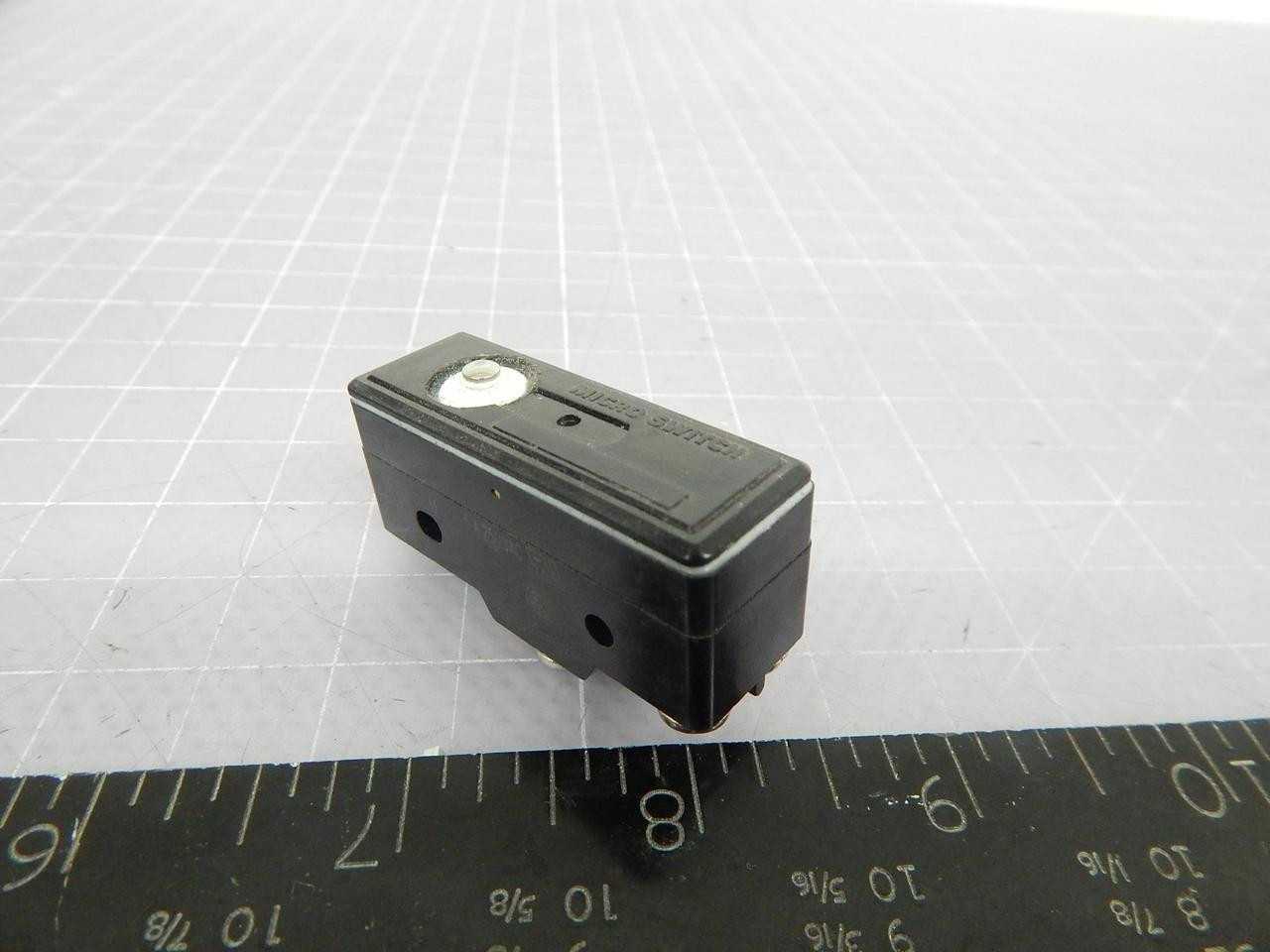 LOT OF 7 MICRO SWITCH BZ-3YT552 BASIC / SNAP ACTION SWITCHES LARGE BASICS 5 A 250 VAC T102932 - SWITCHES