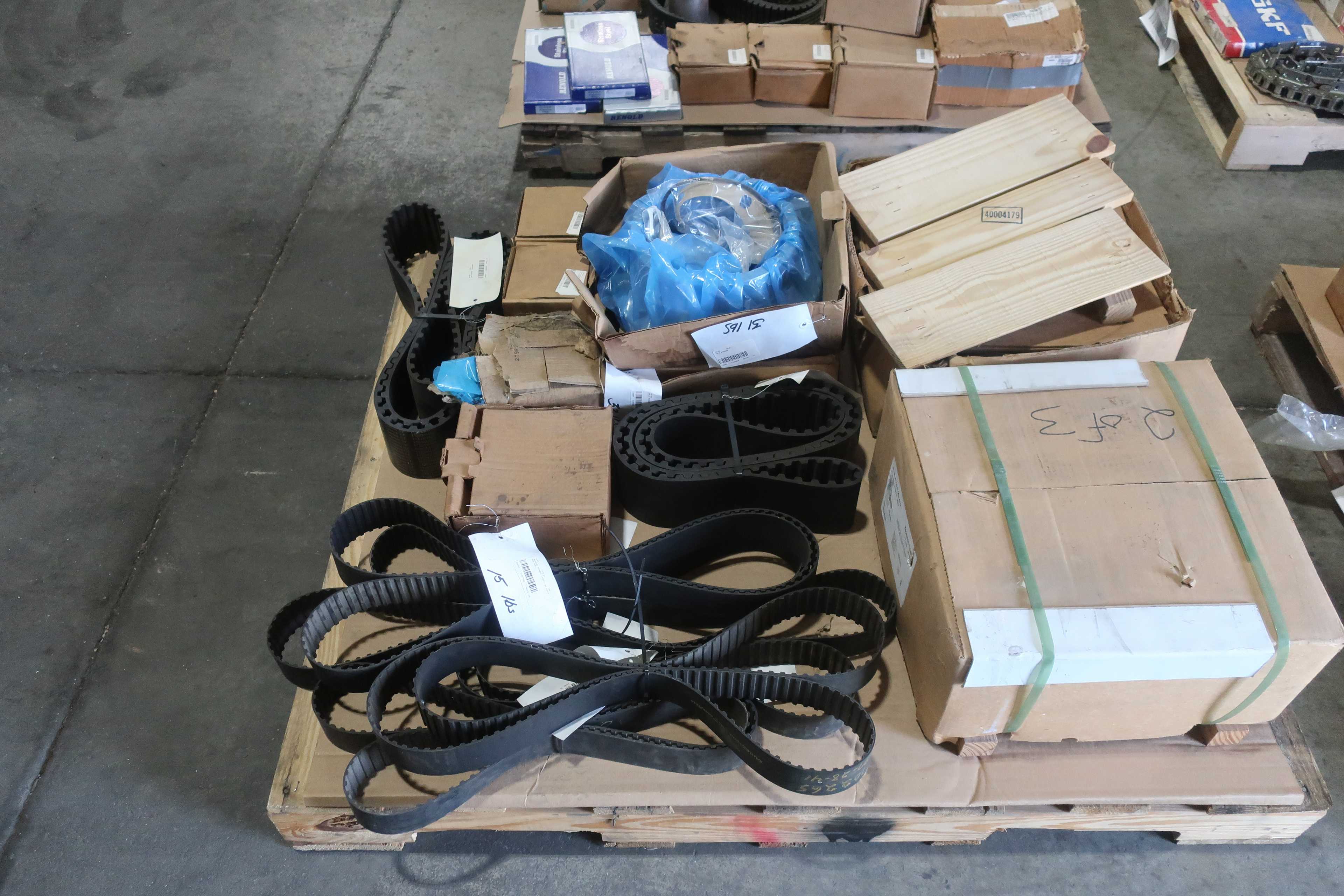 SKU 1771415 - 4 PALLETS OF ASSORTED POWER TRANSMISSION REPLACEMENT PARTS - POWER TRANSMISSION