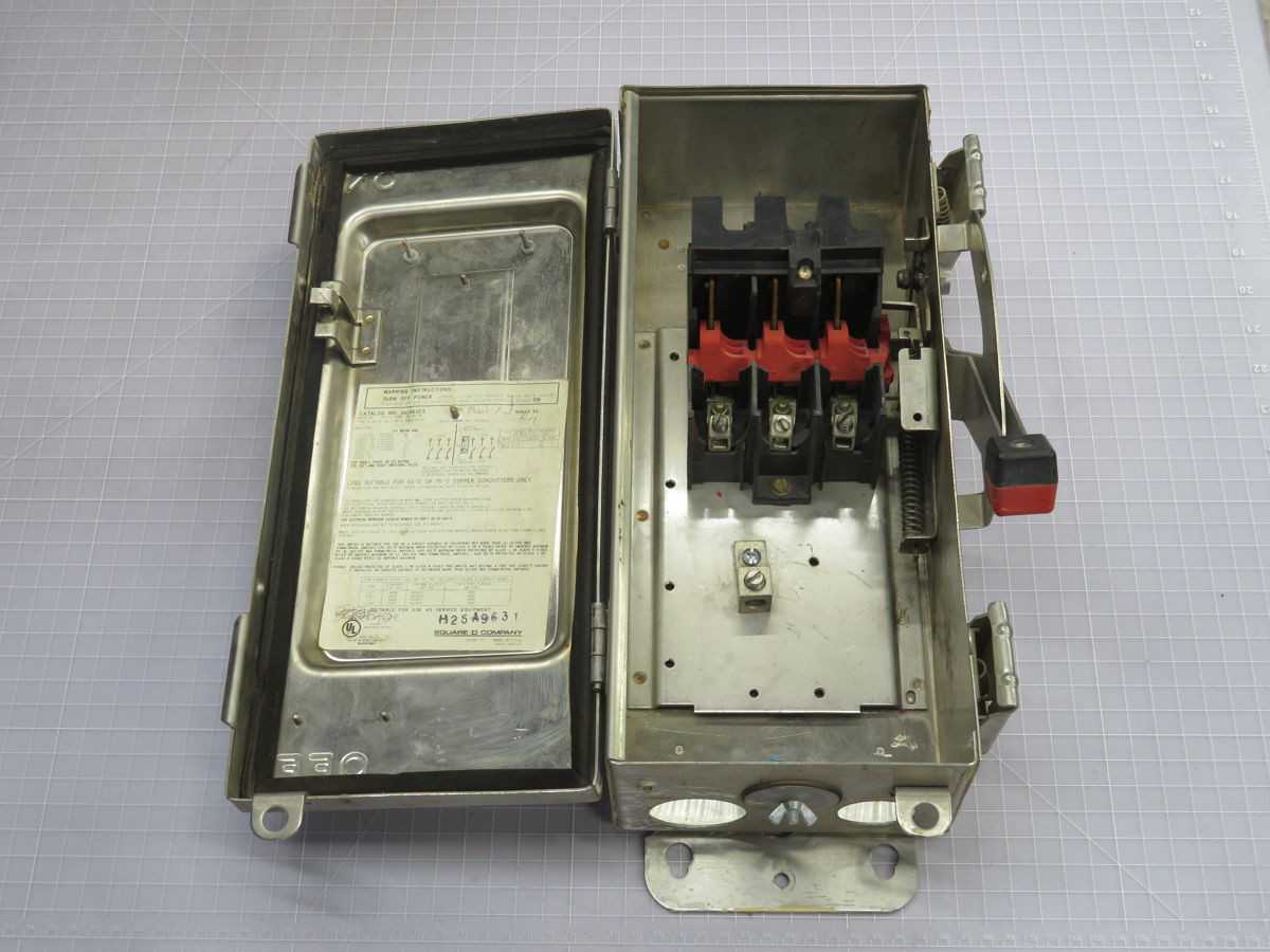 SQUARE D HU361DS SAFETY SWITCH T248933 - INDUSTRIAL PARTS