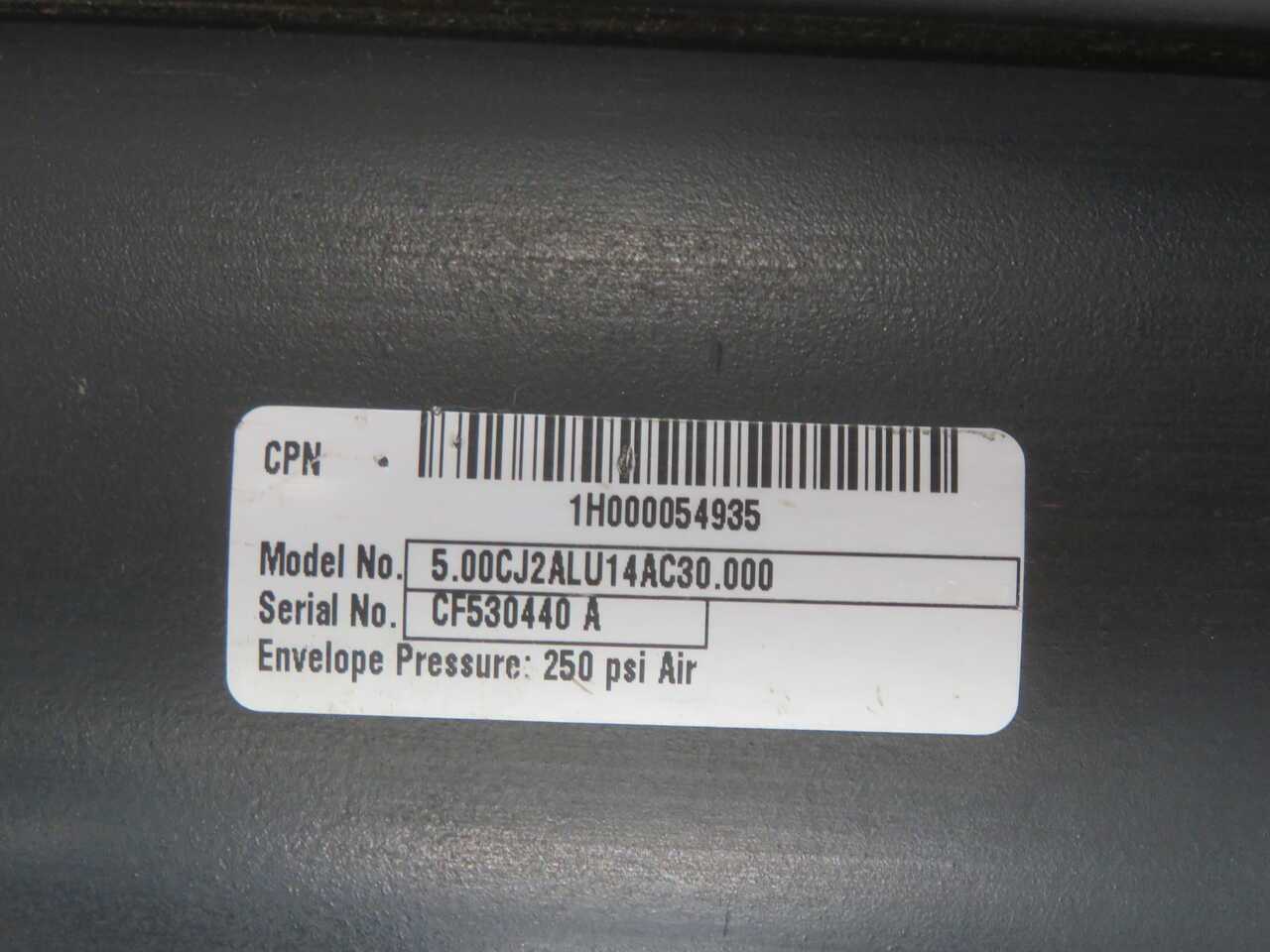PARKER 5.00CJ2ALU14AC30.000 1H000054935 DOUBLE ACTING PNEUMATIC CYLINDER T270245 - PNEUMATIC CYLINDERS & ACTUATORS