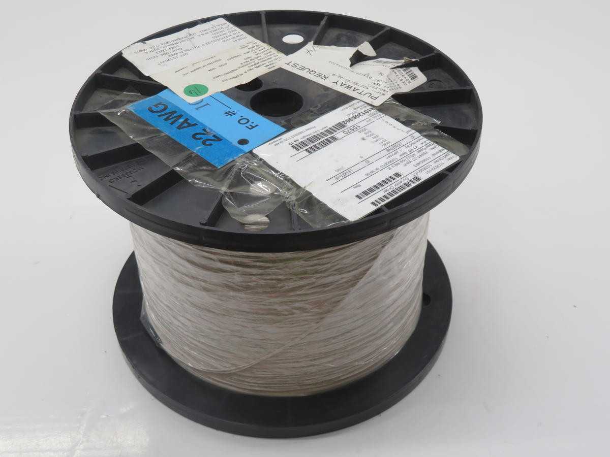 LOT OF 12000 FT SAE M22759/91-22-9 WIRE T225556 - ELECTRICAL WIRE