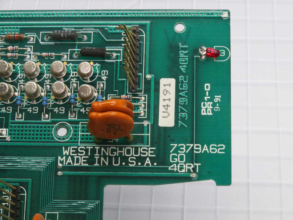 Westinghouse 7379A62G04QRT CPU Control Board T203271 - PCB CIRCUIT BOARDS