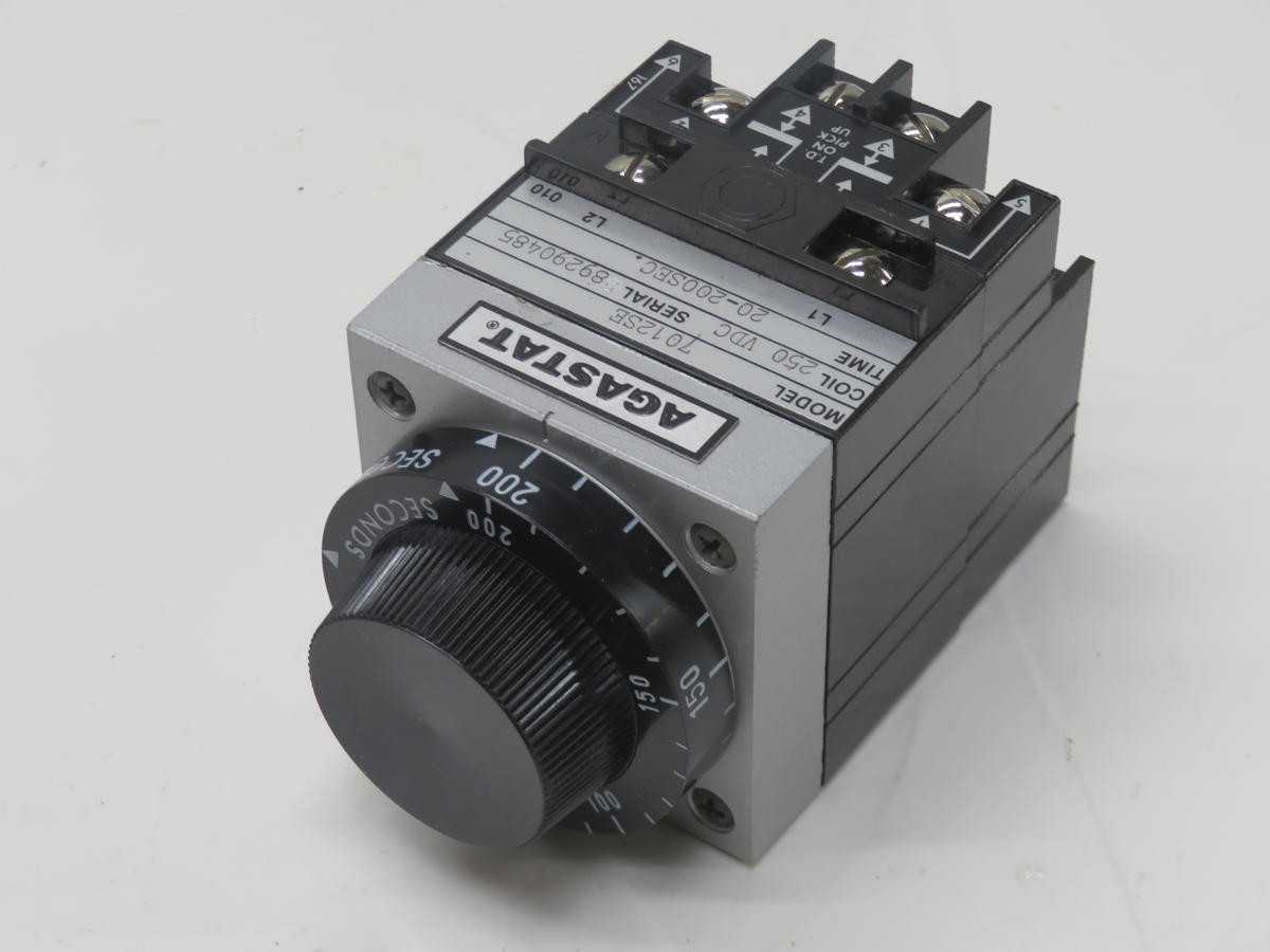 AGASTAT 7012SE TIME DELAY RELAYS T212825 - TIME DELAY RELAY