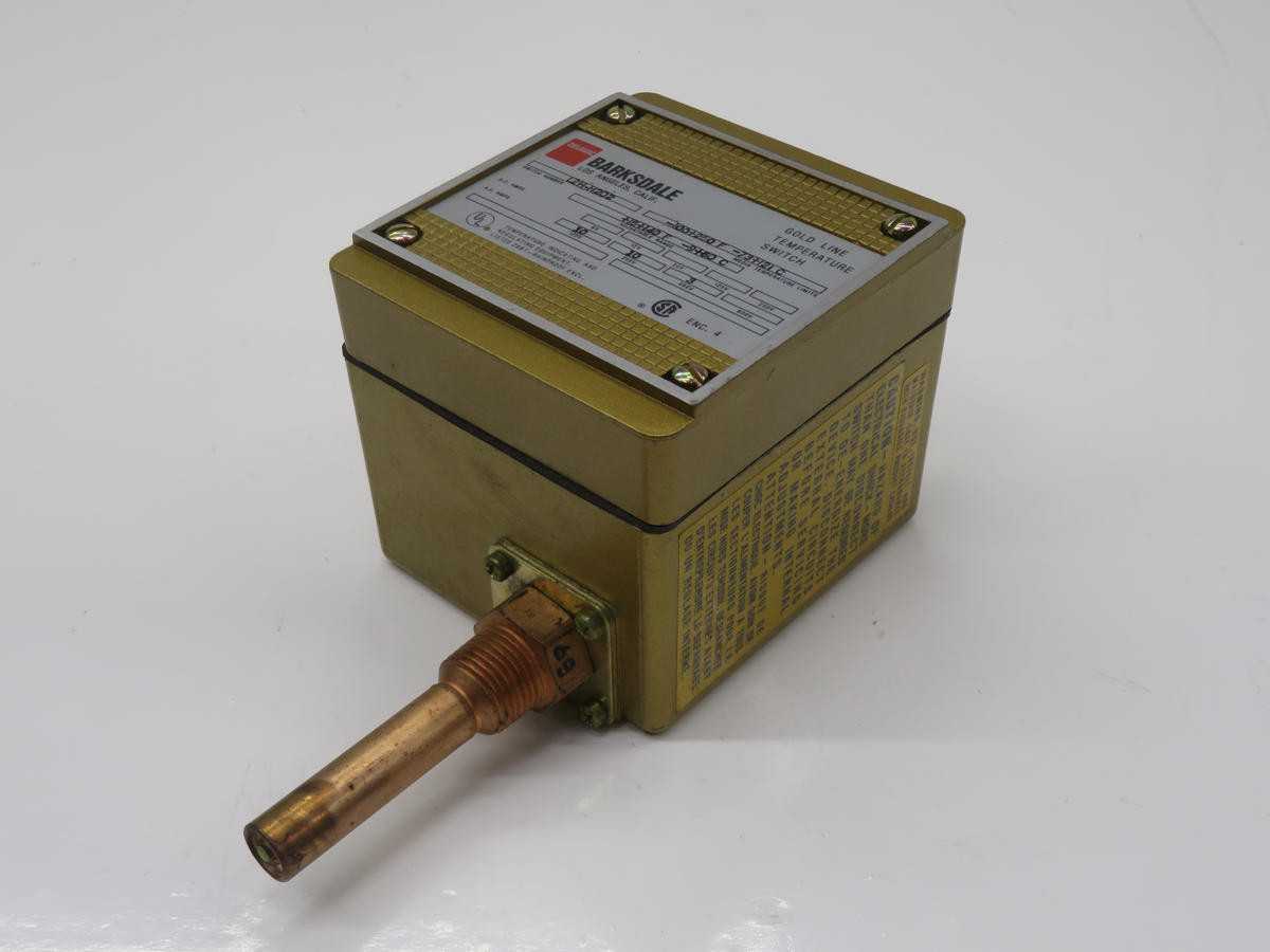 BARKSDALE L2H-H202 TEMPERATURE SWITCH T241817 - TEMPERATURE CONTROL COMPONENTS