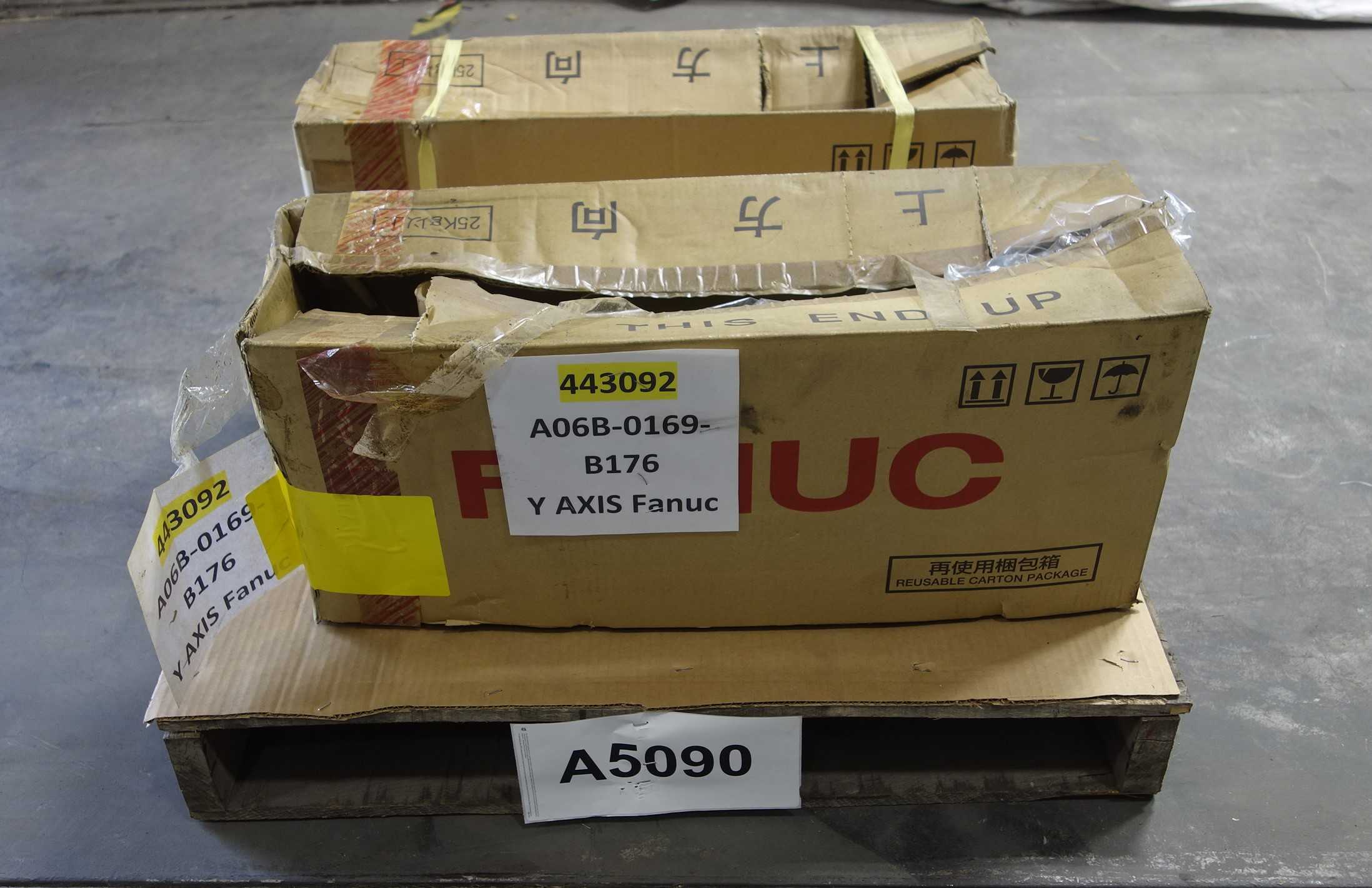 LOT OF 2 FANUC SERVO MOTORS