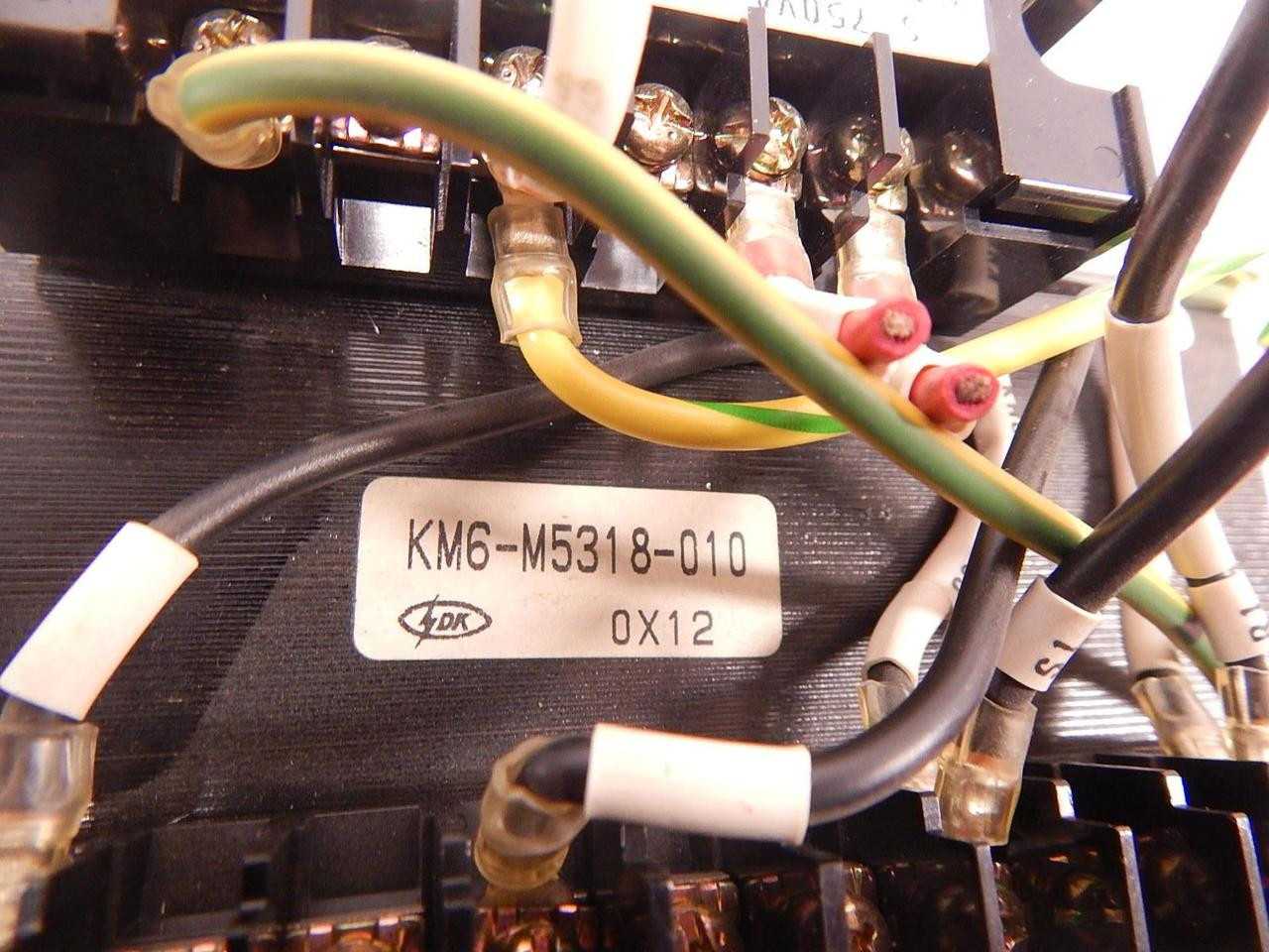 DK INDUSTRIAL KM6-M5318-010 TRANSFORMER T76534 - POWER TRANSFORMERS