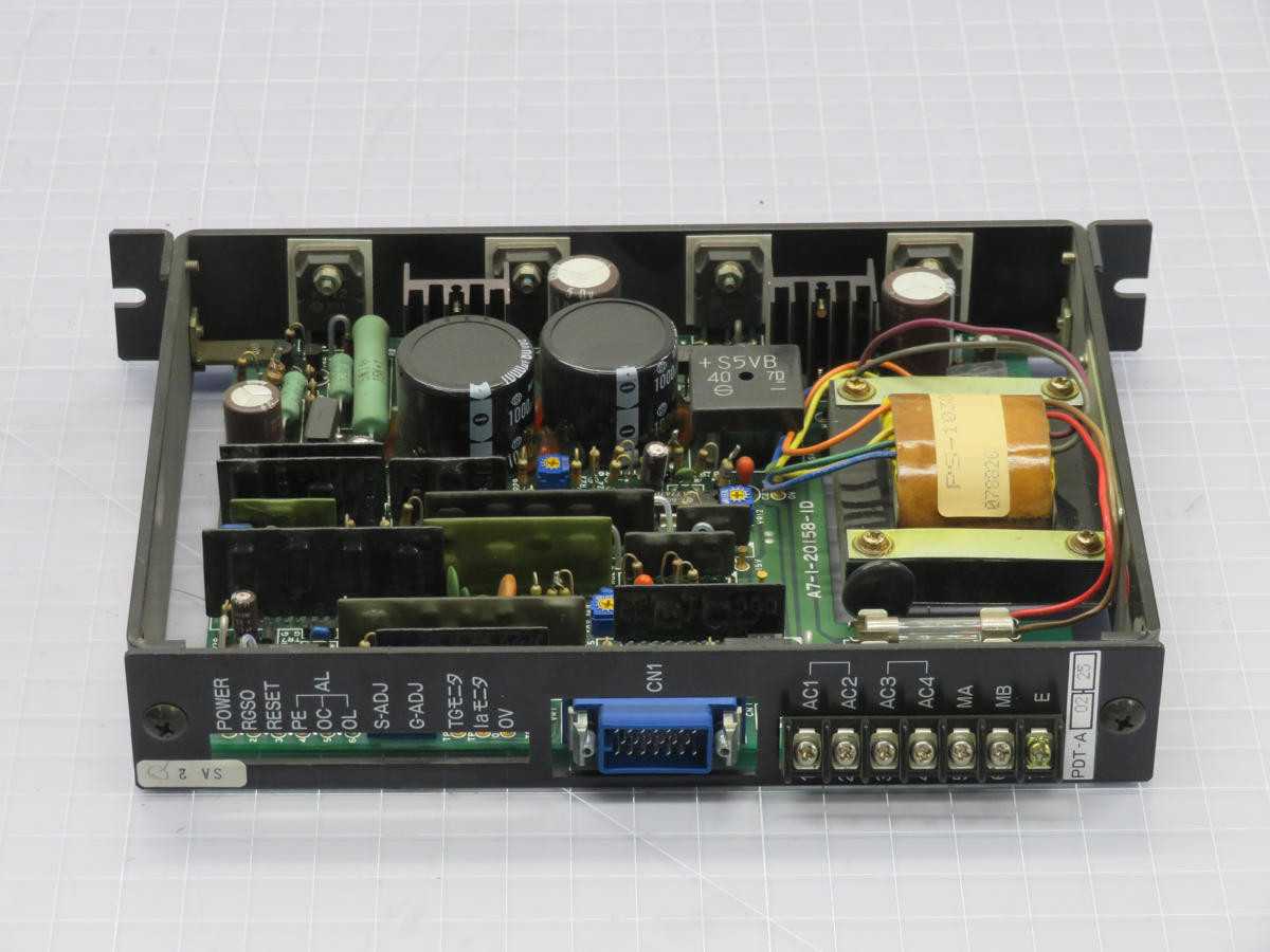 SANYO DENKI PDT-A02-25 SAN DRIVER SERVO DRIVE T214479 - SERVO MOTORS