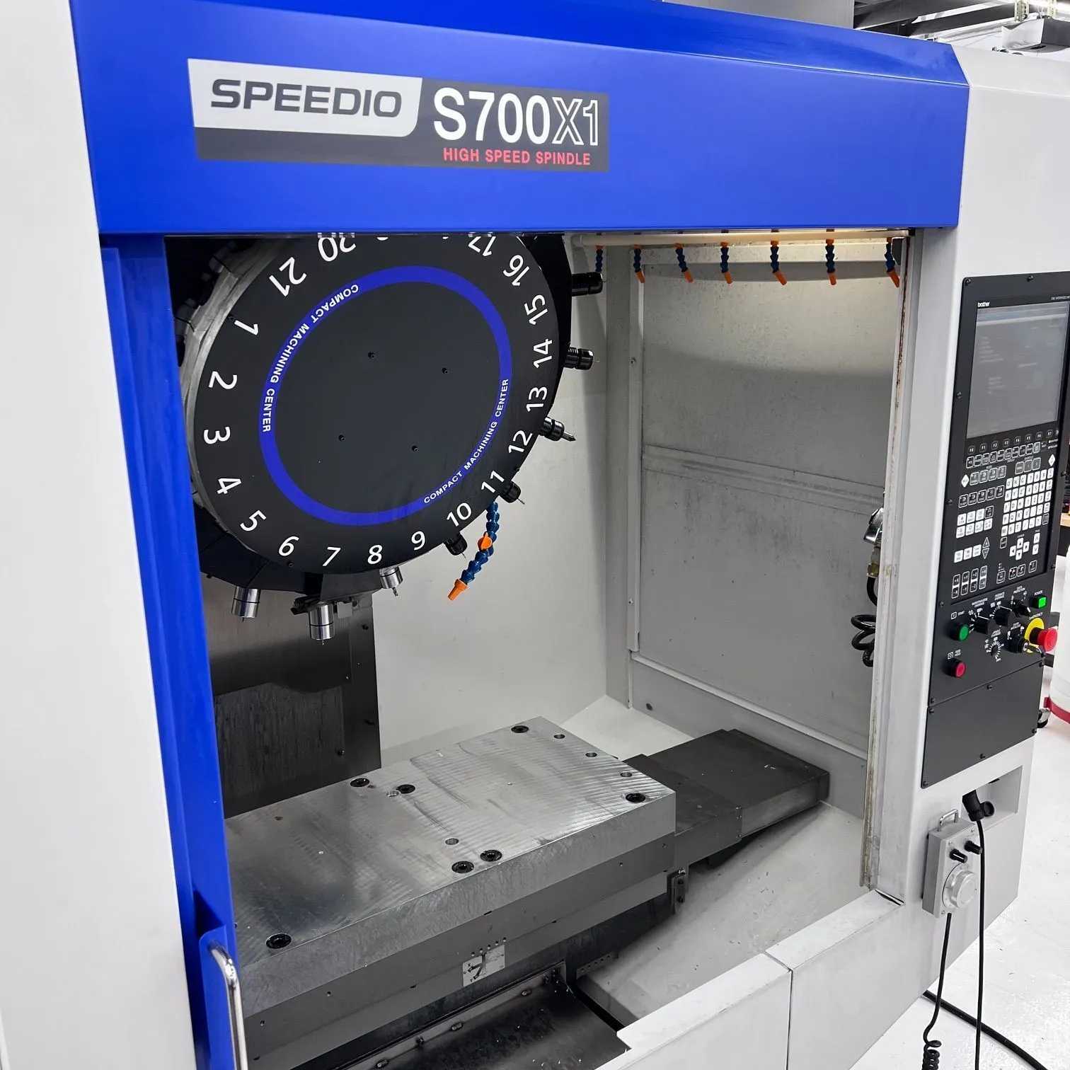 2020 Brother Speedio S700X1 27K RPM CNC Drilling & Tapping Center with Mist Collector - VERTICAL MACHINING CENTERS