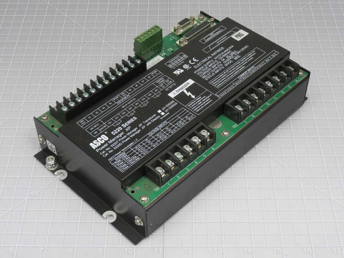 ASCO 5220 POWER MANAGER XP T202226 - POWER SUPPLIES