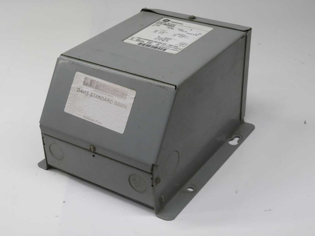 GE 9T51B0553 ENCLOSED SMALL POWER TRANSFORMER T247498 - MACHINING ACCESSORIES & TOOLING