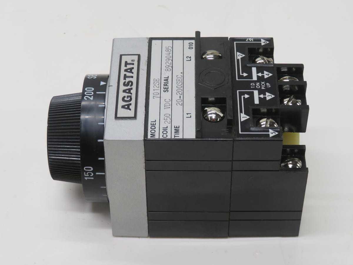 AGASTAT 7012SE TIME DELAY RELAYS T212825 - TIME DELAY RELAY