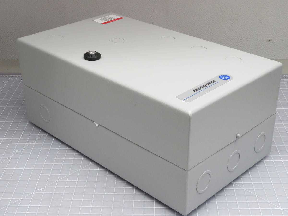 ALLEN BRADLEY 109-C16AD-OLR SHORT CIRCUIT CURRENT 5 KA MS SYMMETRICAL 600V T196026 - MOTOR STARTERS