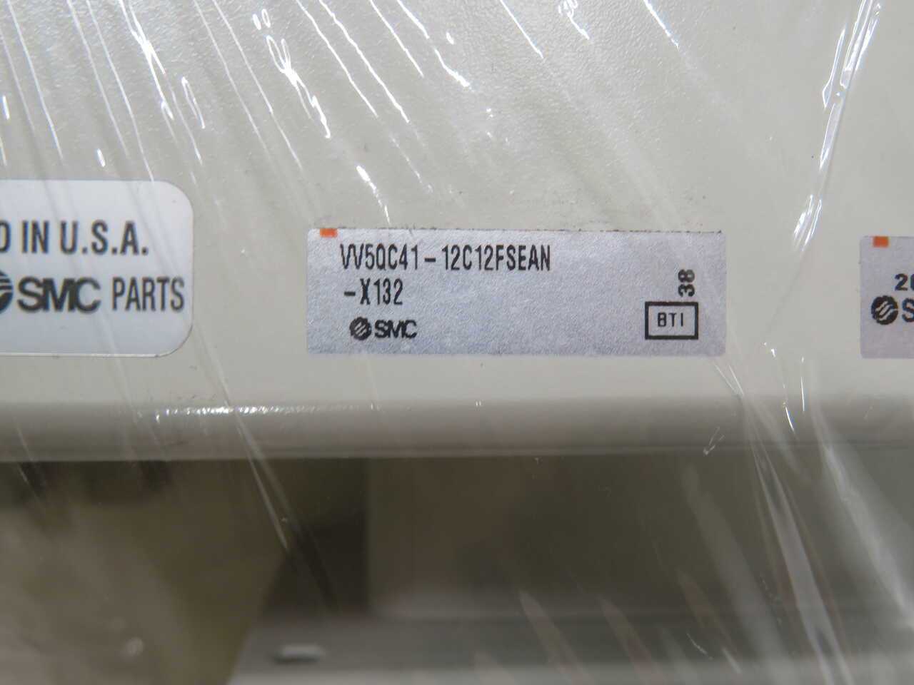 SMC VV5QC41-08C12FSEAN-X132 Pneumatic Manifold Valve T272337 - SOLENOID VALVE