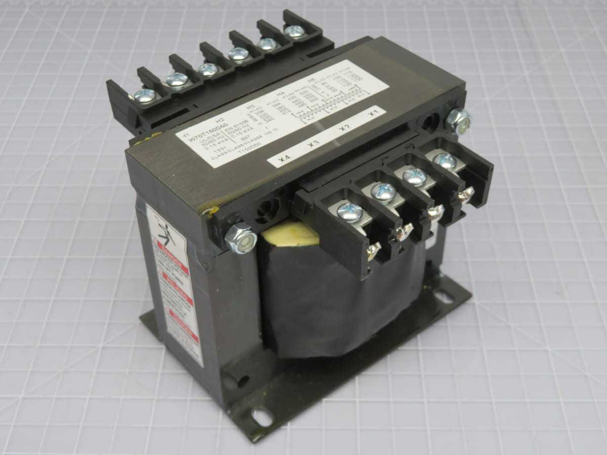 SQUARE D 9070T150D50 INDUSTRIAL CONTROL TRANSFORMER T198519 - CONTROL TRANSFORMERS