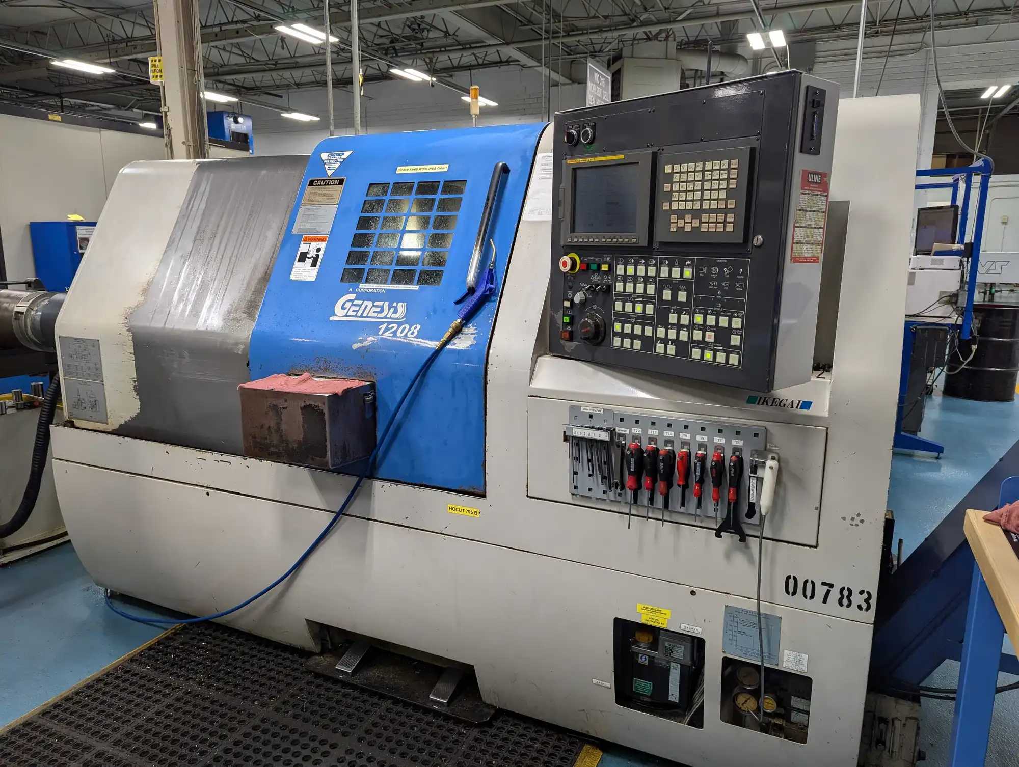 Ikegai Boxed Way 2-Axis CNC Lathe, 5000 RPM, 20 HP, 10.2'' Max Workpiece Diameter - CNC LATHES