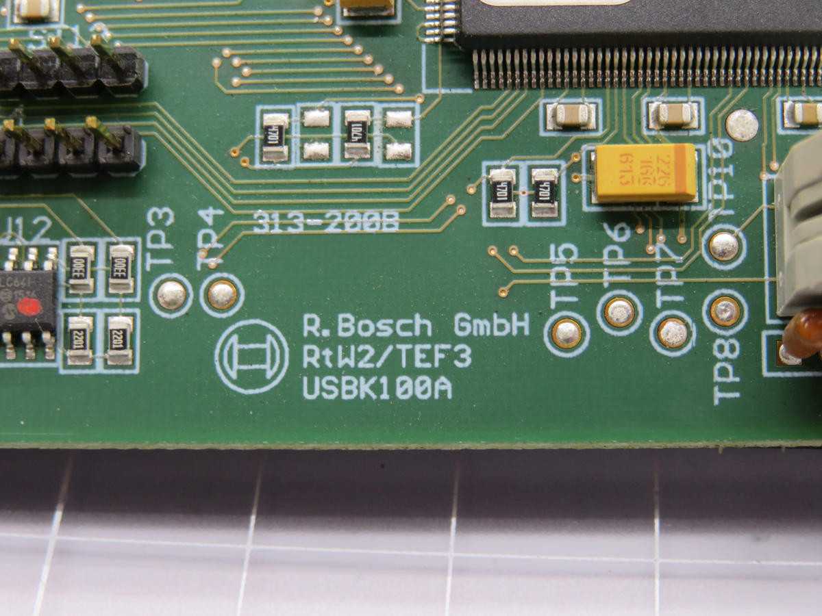 REXROTH RTW2/TEF3 USBK100A PCB Circuit Board T213437 - AUTOMATION & CONTROLS