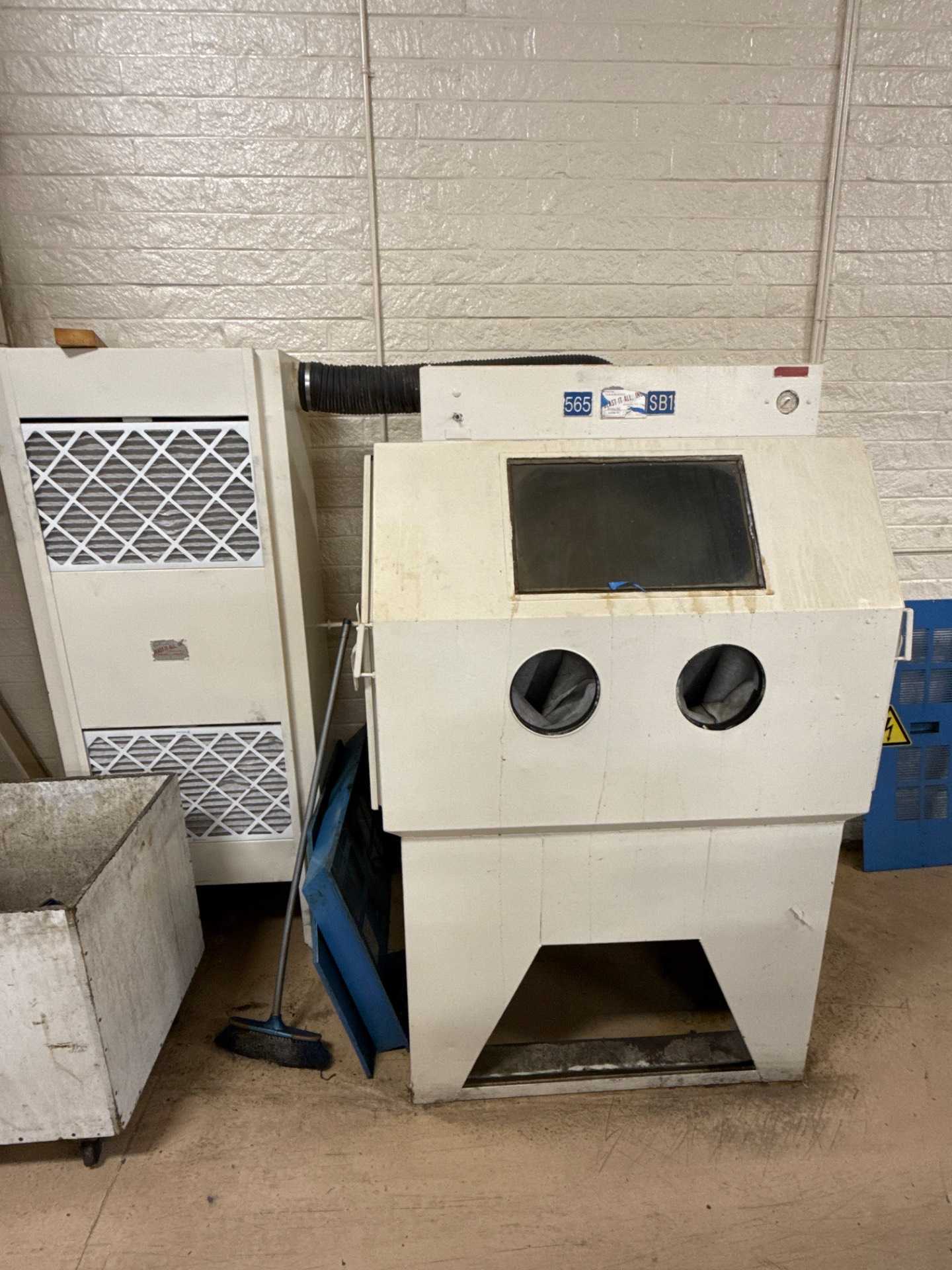 1980 Blast-It 4426-4 Abrasive Blast Cabinet - Heavy Duty, Efficient Cleaning Tool - BLASTING & PEENING MACHINES