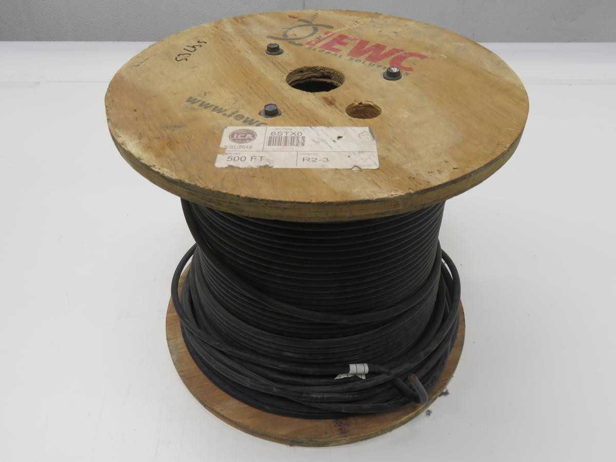 LOT OF 400 FT ICA 6STX0 ELECTRIC WIRE CABLE T207181 - ELECTRICAL WIRE