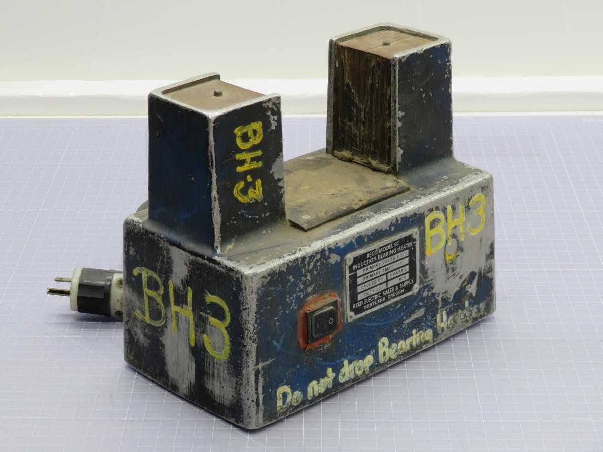 REED BH-3 U-Q1 BEARING HEATER INDUCTION 110VAC T213975 - HEATING ELEMENTS