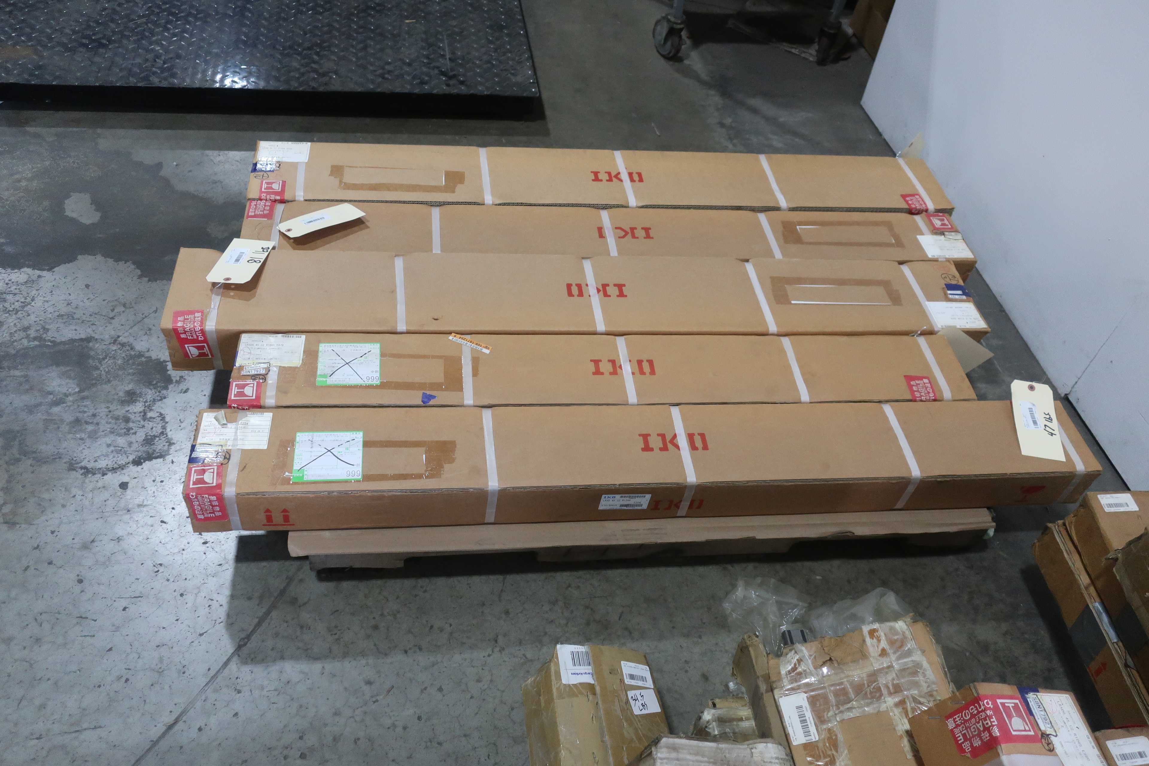 SKU 1776044 - 2 PALLETS OF ASSORTED LINEAR BALLSCREWS - LINEAR BEARING
