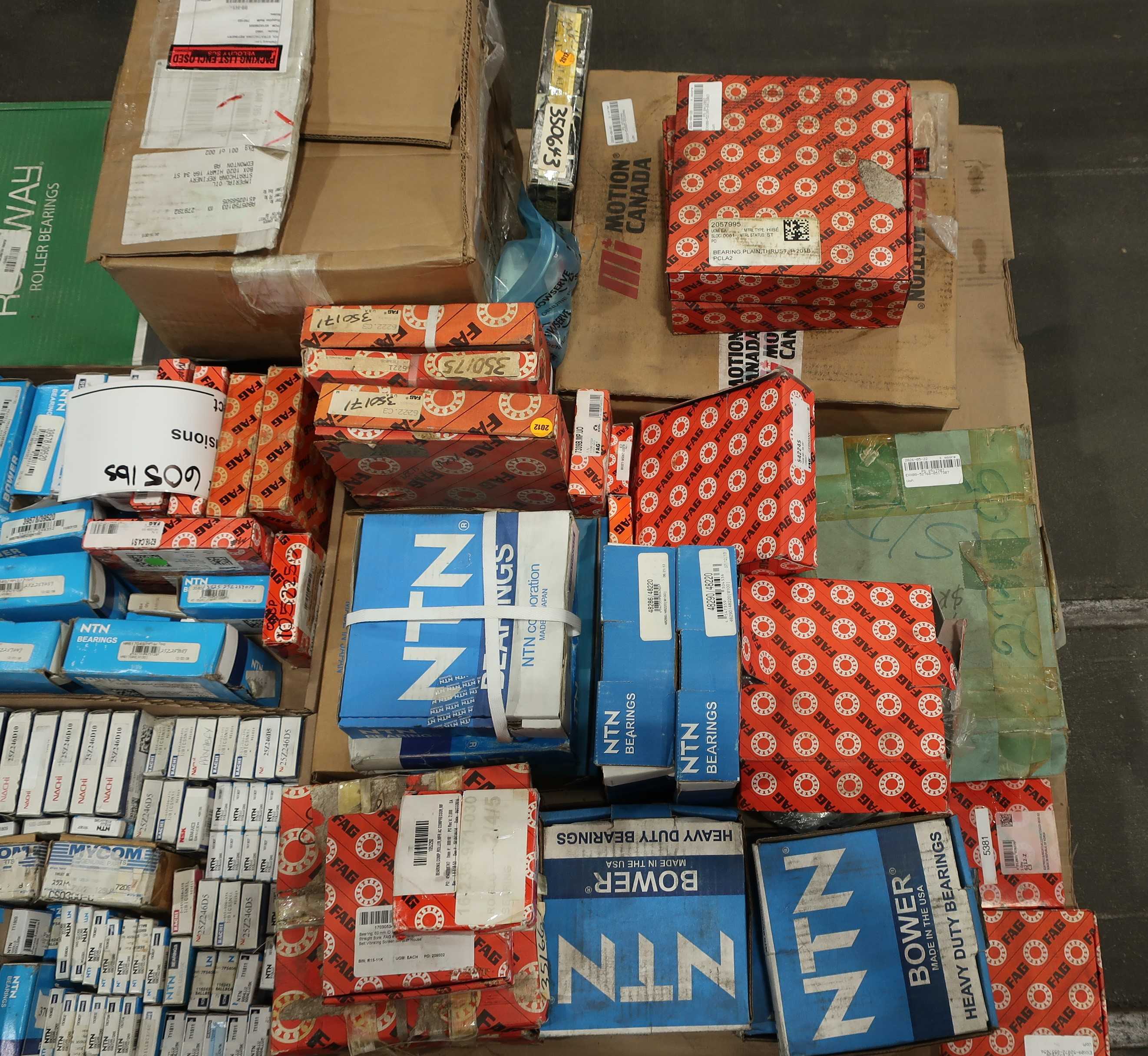 SKU 1772278 - PALLET OF ASSORTED BEARINGS - BEARINGS