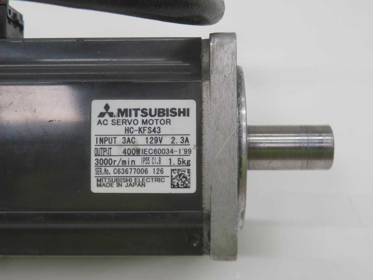 Mitsubishi HC-KFS43 AC Servo Motor T243252 - High Performance Precision - SERVO
