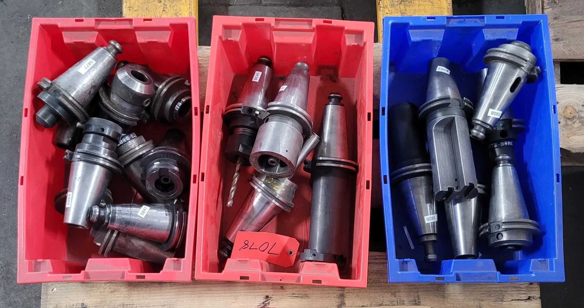 CAT 50 Tool Holders - 140 Holders in Various Sizes Available - MACHINING ACCESSORIES & TOOLING