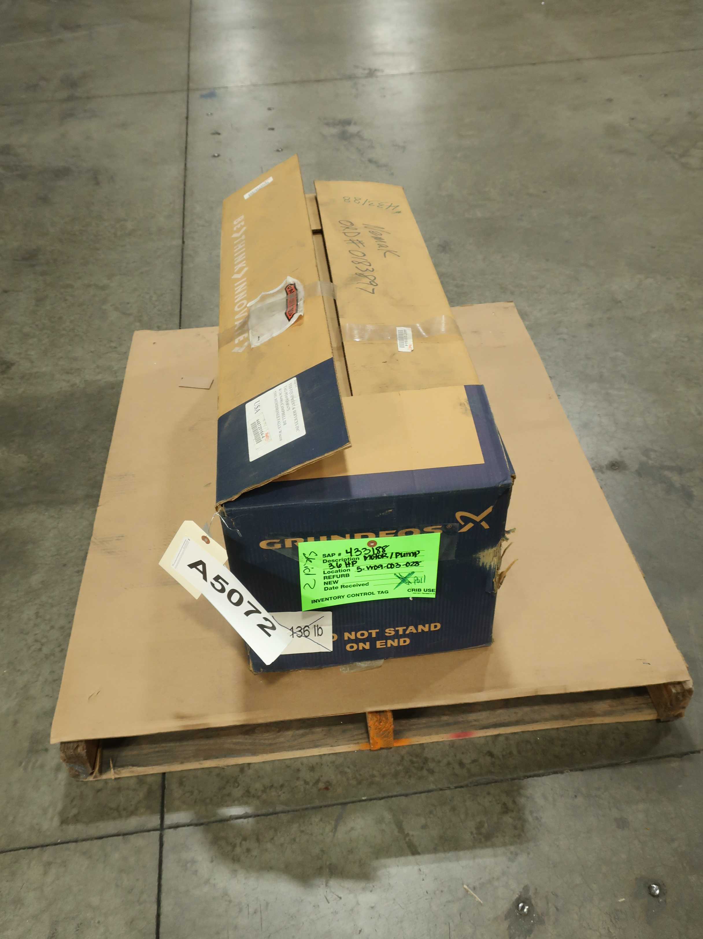 GRUNDFOS VERTICAL MULTI-STAGE PUMP - MULTI-STAGE PUMP
