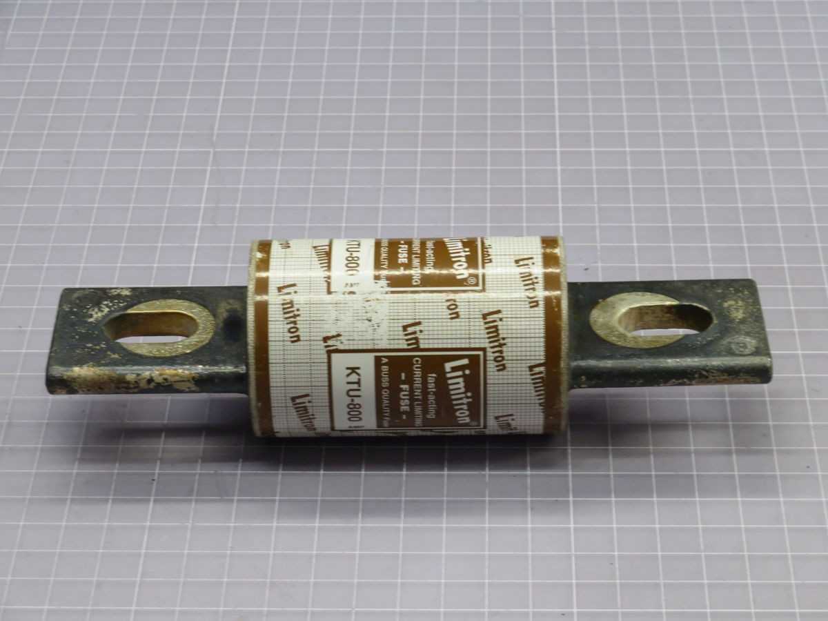 LIMITRON KTU-800 FAST-ACTING CURRENT LIMITING FUSE T255790 - FUSES