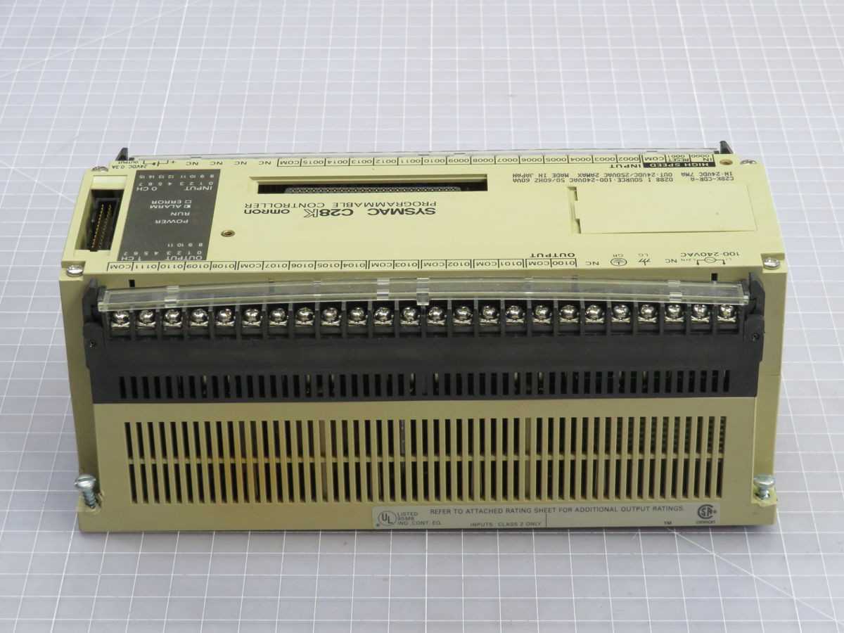 OMRON C28K-CDR-A PROGRAMMABLE LOGIC CONTROLLER T248681 - PLC MODULES