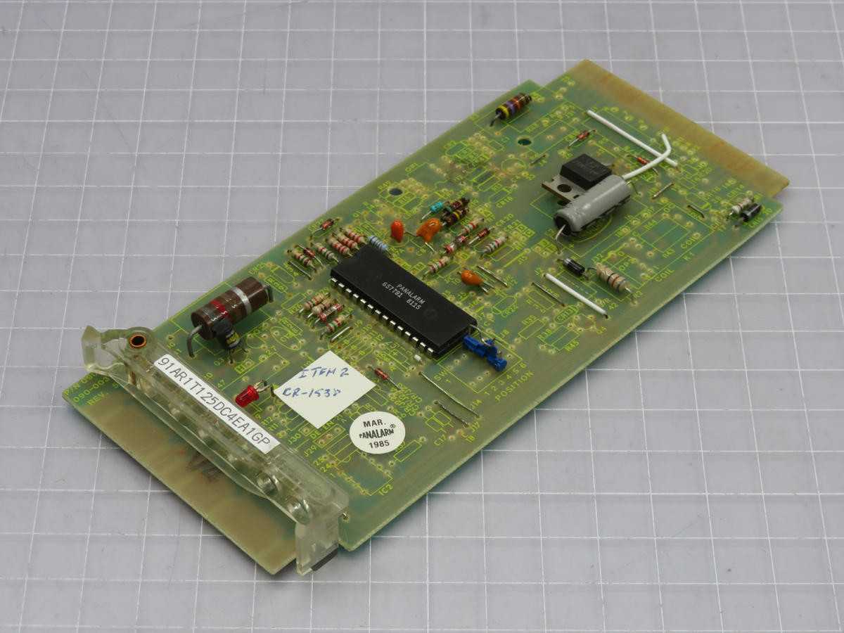 AMETEK 91AR1T125DC4EA1GP SEQUENCE CARD T217269 - PCB CIRCUIT BOARDS