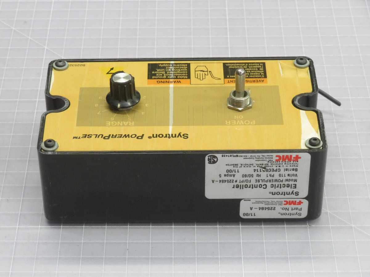 FMC 225484-A POWER CONTROLLER T231143 - PLC MODULES