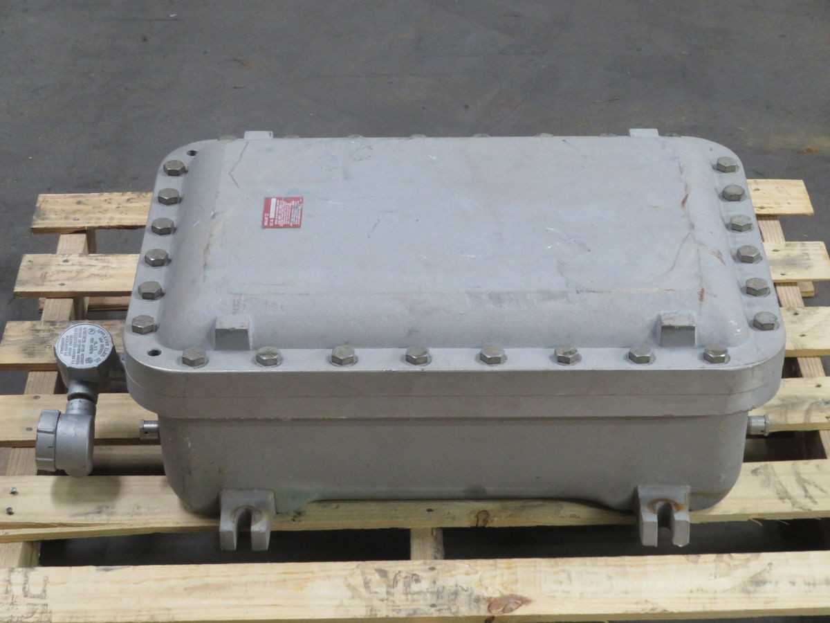 ADALET XJF 162406 EXPLOSION PROOF CONTROL ENCLOSURE T254309 - ELECTRICAL ENCLOSURES