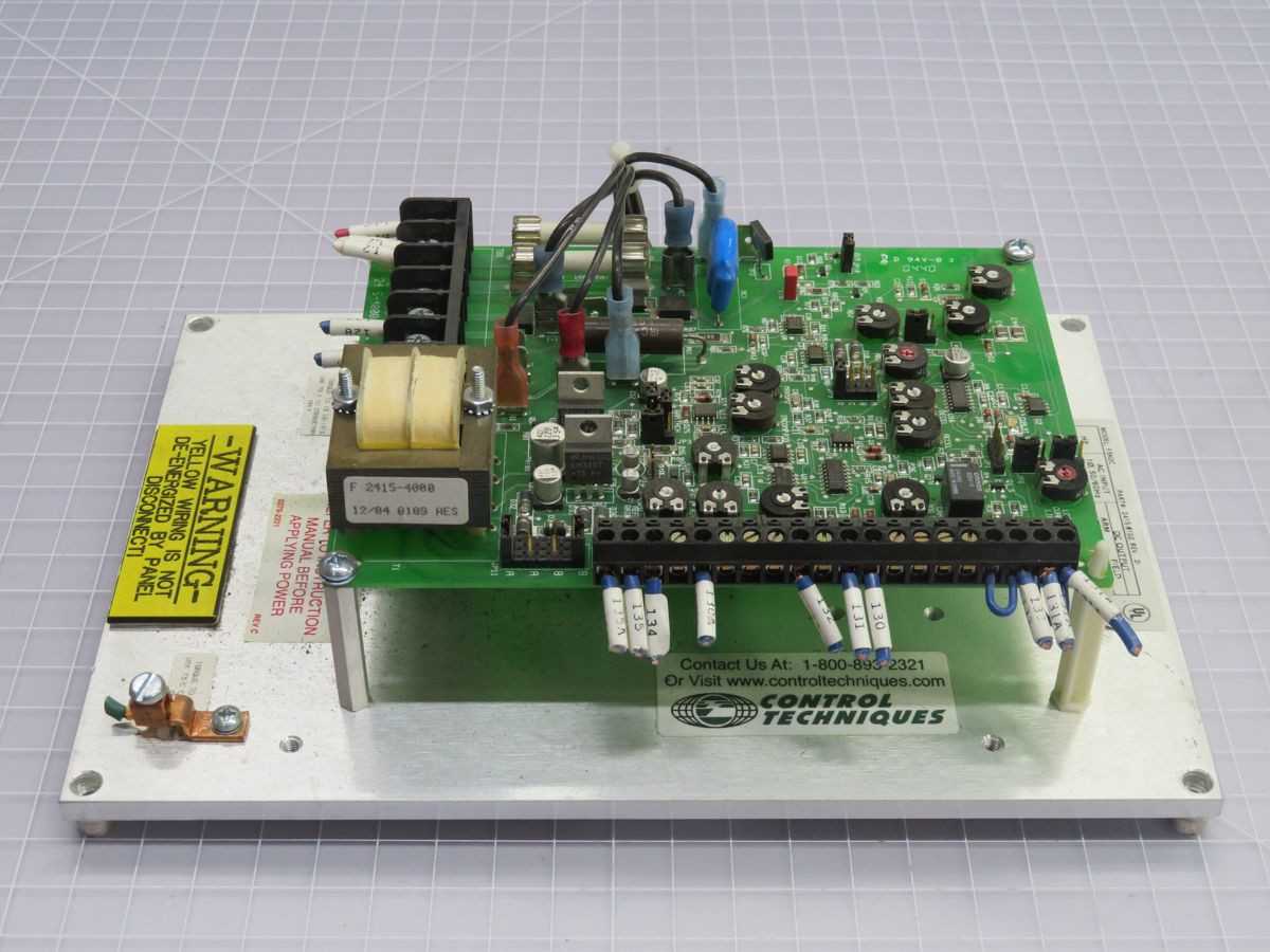 Control Techniques F3N2C DC Drive T257753 - High Performance & Reliability - DC DRIVES