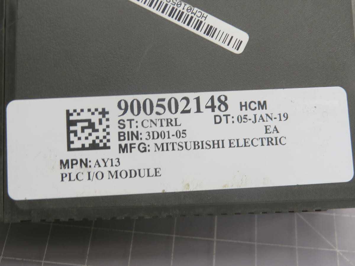 MITSUBISHI AY-13 OUTPUT MODULE T241349 - PLC MODULES