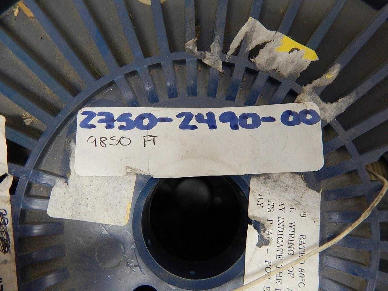 HONEYWELL 538835 Z750-2490-00 UL1429CSA 24(7) WH 80C WIRE (9850 FT) T58247 - ELECTRICAL WIRE