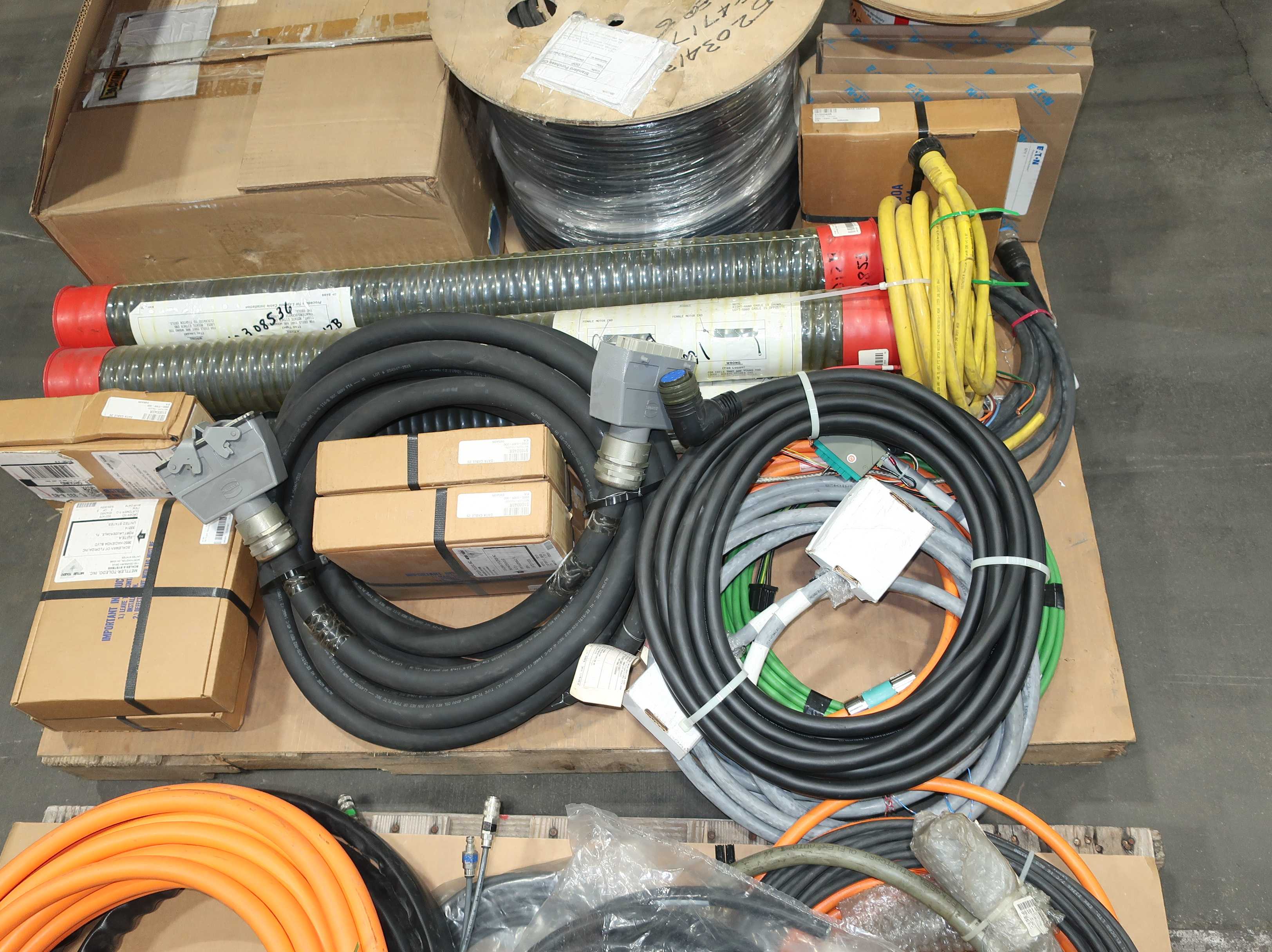 SKU 1777466 - 2 PALLETS OF ASSORTED CORDSETS AND CABLES - CORDSET CABLES