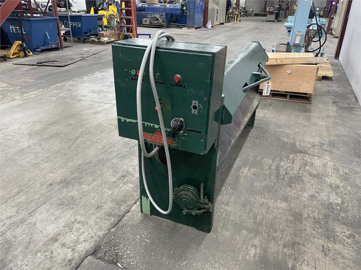 FAMCO Shear, 14 Gauge, Model E12400, 72" Cutting Width - METAL SHEARS