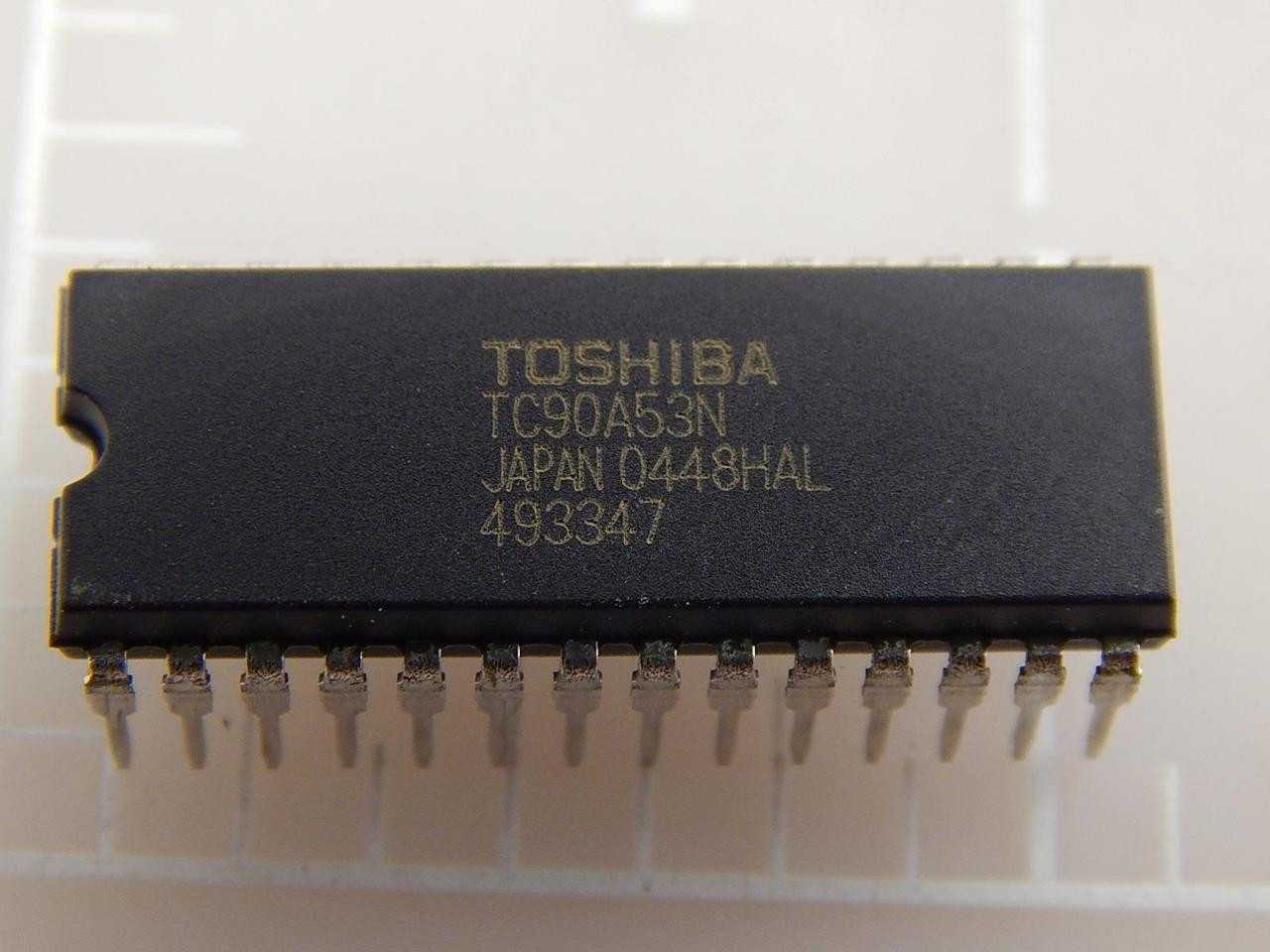 LOT OF 95 TOSHIBA TC90A53N 0448HAL 493347 ENCAPSULATION:DIP-283-LINE DIGITAL Y / C SEPARATOR IC T883 - INDUSTRIAL PARTS