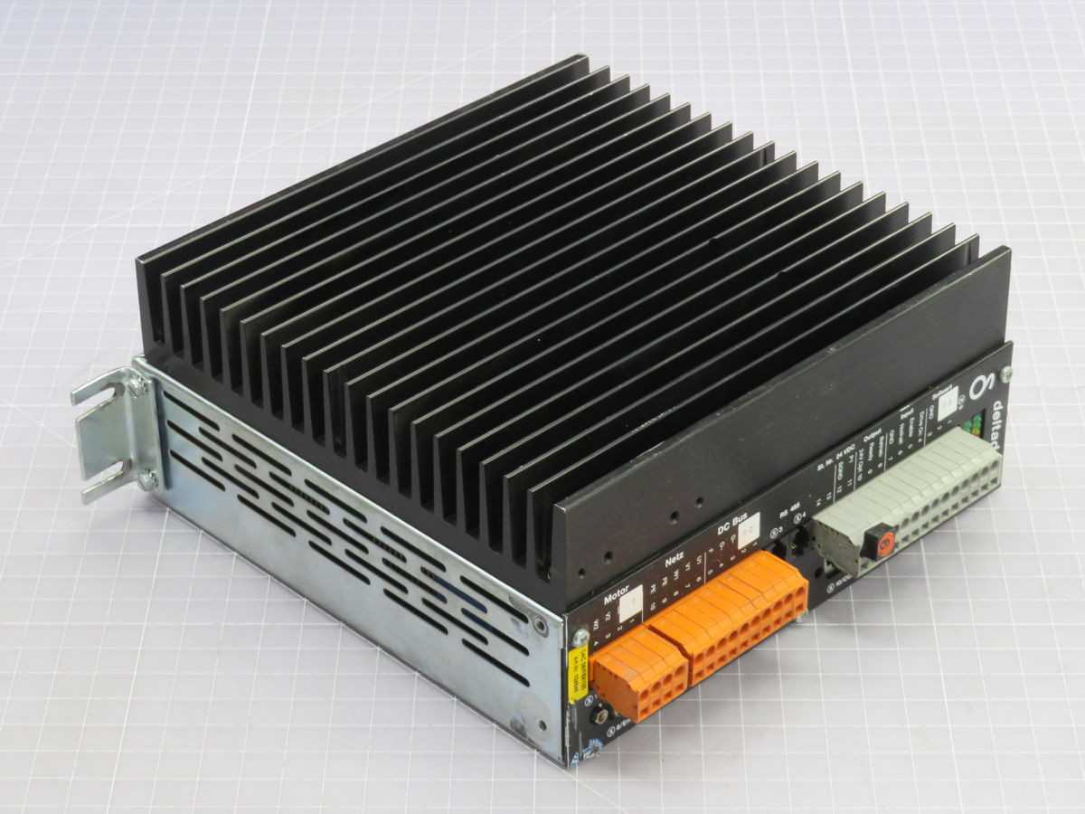 DELTADRIVE DAC08/FBK100 DIGITAL AC SERVO DRIVE T248289 - AC VFD DRIVES