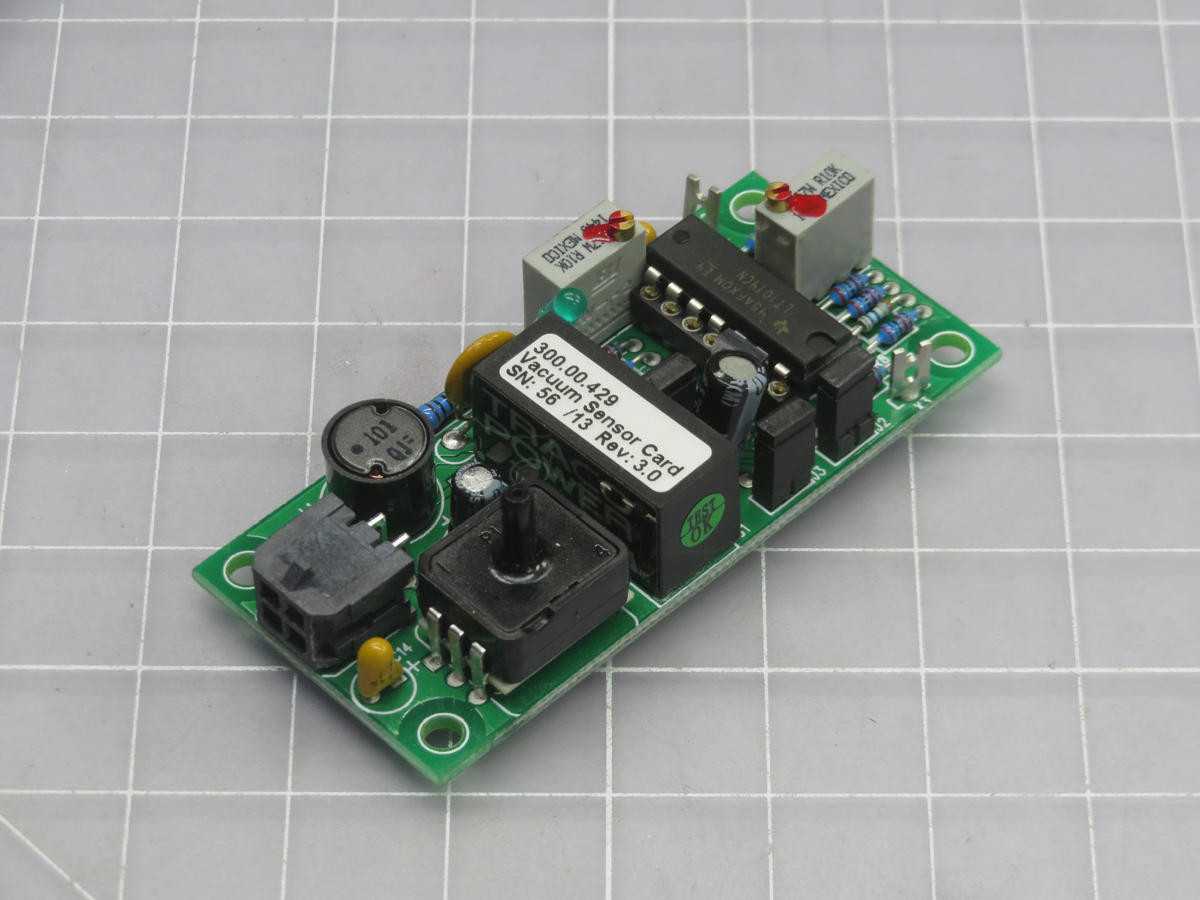 INFOTECH 180214 300.00.429 VACUUM SENSOR CARD BH0008 - SENSORS