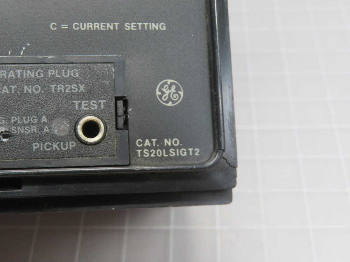 GE TS20LSIGT2 MICRO VERSA TRIP UNIT PROGRAMMER T208299 - AUTOMATION & CONTROLS