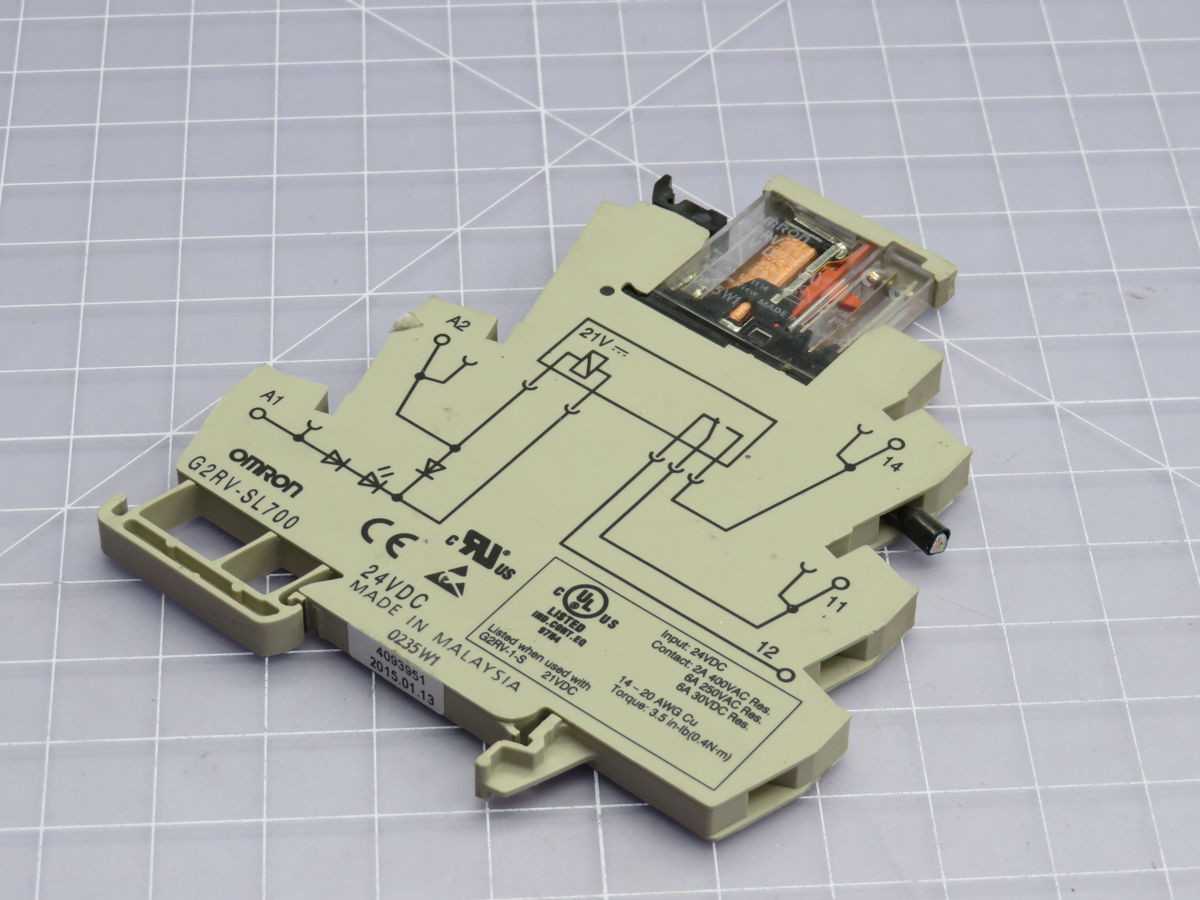 LOT OF 70 OMRON G2RV-SL700 POWER RELAY T253969 - ELECTRICAL RELAYS