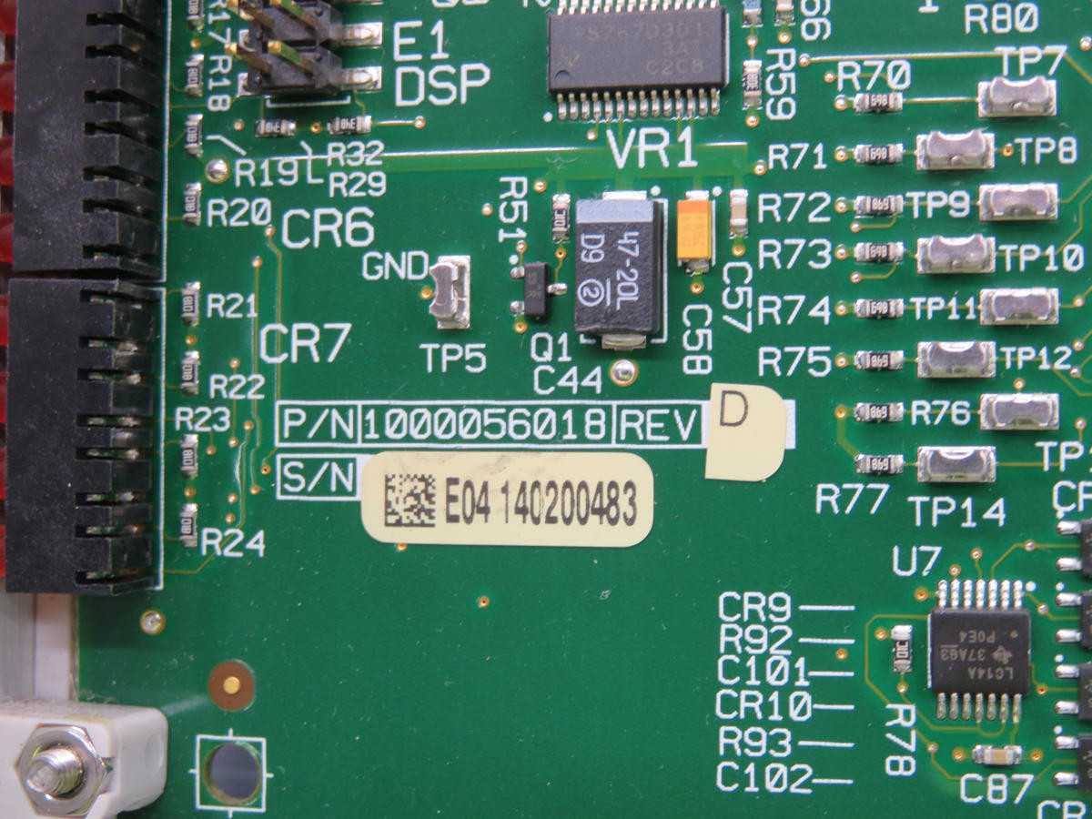 SIEMENS 1000056018 MOTOR CONTROL BOARD T217769 - PCB CIRCUIT BOARDS