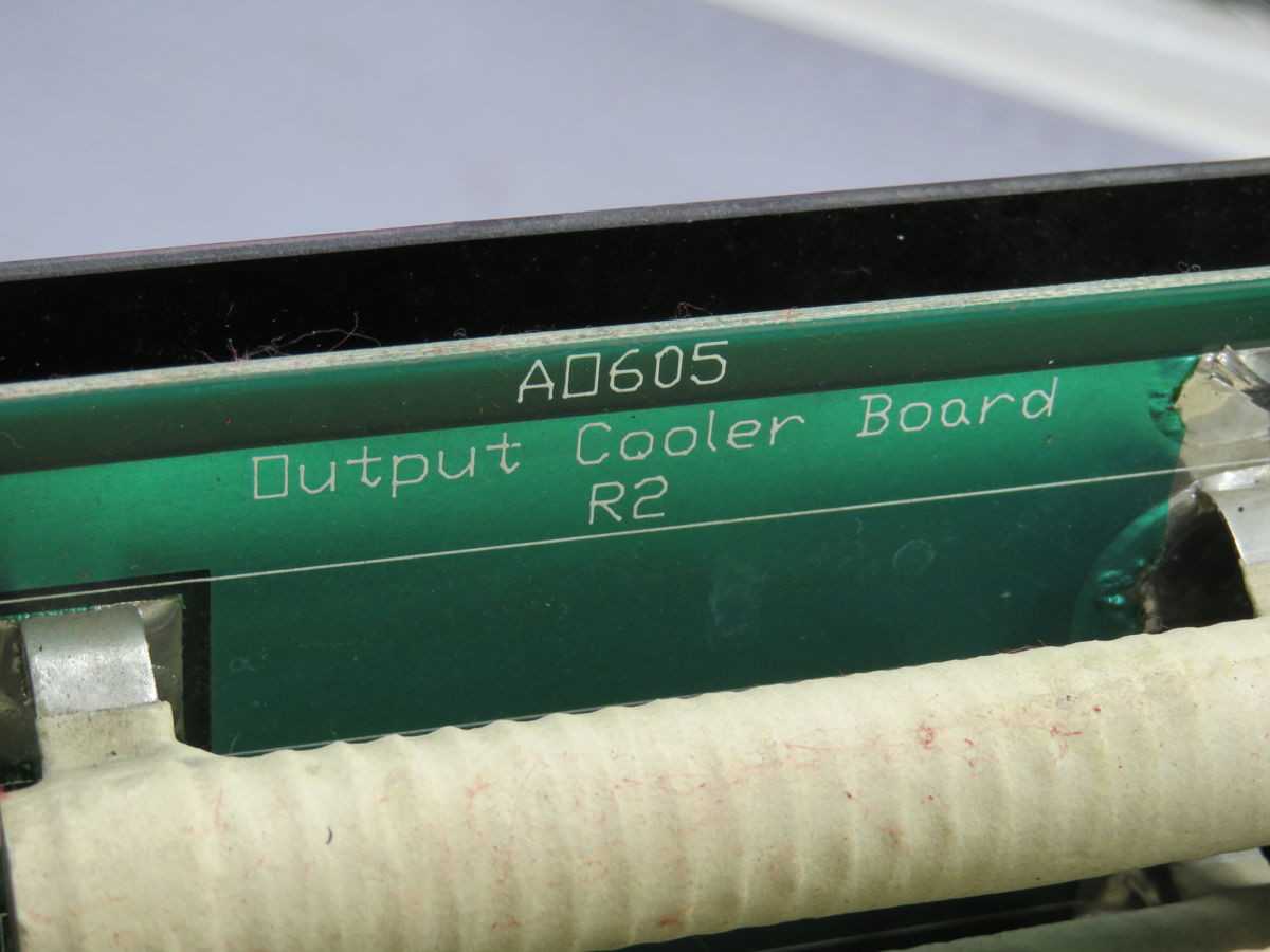 HANSVEDT AO605 OUTPUT CQOLER BOARD T248807 - PCB CIRCUIT BOARDS