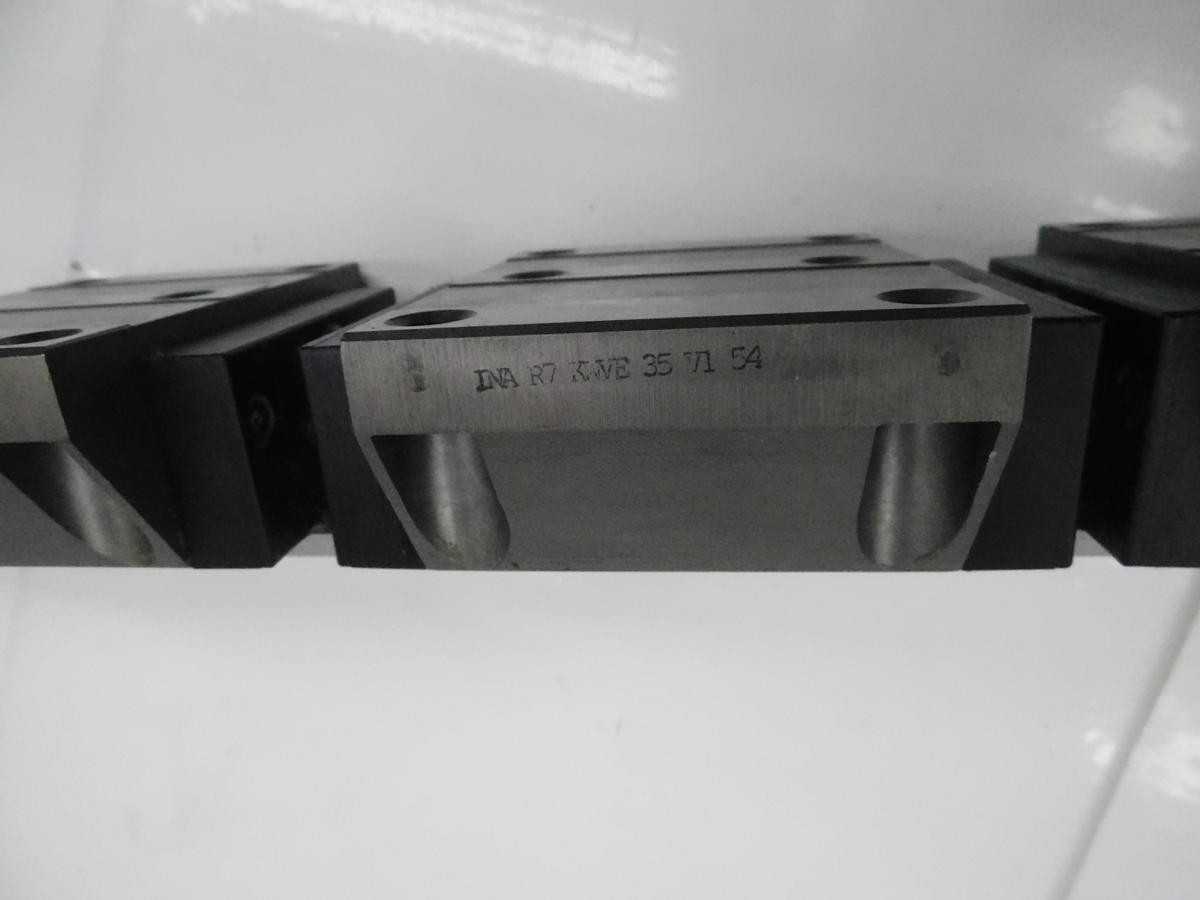 INA KWVE 35 V1 54 LINEAR RAIL WITH 3 BLOCK BEARINGS, 1695 MM LONG M4549 - LINEAR MOTION
