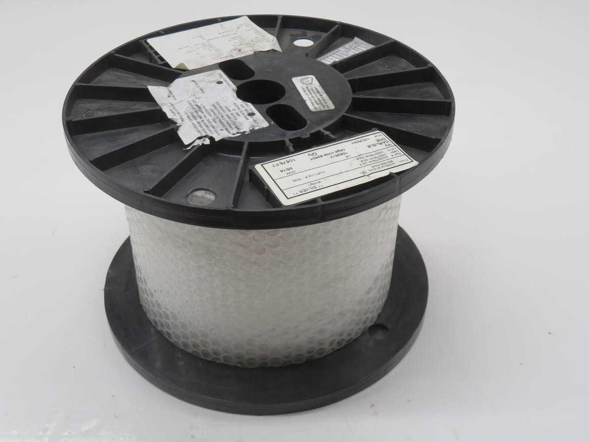 LOT OF 9000 FT WIREMASTERS WM22759/91-22-9 PTFE TAPE JACKETED WIRE T225557 - ELECTRICAL WIRE