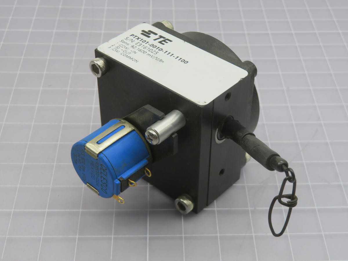 TE Connectivity PTX101-0010-111-1100 Draw Wire Linear Encoder Sensor - SENSORS