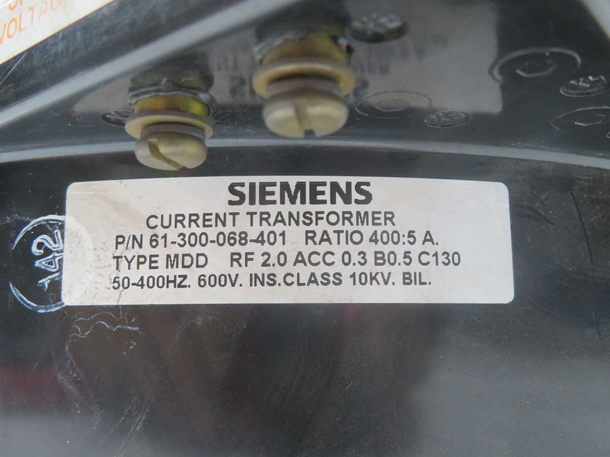 Siemens 61-300-068-401 Current Transformer T251919 - POWER TRANSFORMERS